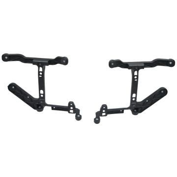 Bumper Bracket Set Front 2 Piece Bumper Side Mounting Bracket Kit for Ram 1500 1500 Classic