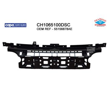 Bumper Bracket Front CAPA for Jeep Grand Cherokee 2005-2007