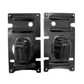 Bumper Bracket Front Mounting Kit CAPA for Ram 1500 Limited Laramie Sport Big Horn Lone Star SLT SXT Tradesman Laramie Longhorn HFE Longhorn Laramie Sport ST Special Service Hemi Sport TRX Limited Longhorn TRX Launch Edition Big Horn OffRoad 2019-2024