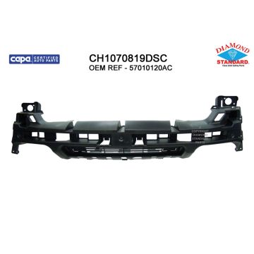 Bumper Impact Absorber Front w/o Tow Hook CAPA for Jeep Liberty 2008-2012