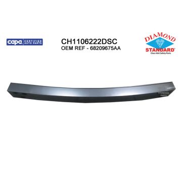 Bumper Cover Reinforcement Rear CAPA for Dodge Charger 2015-2023