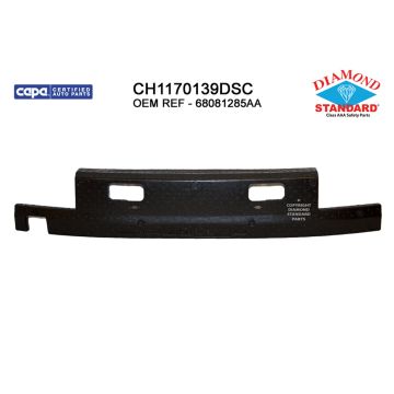Bumper Impact Absorber Rear CAPA for Dodge Journey 2011-2020