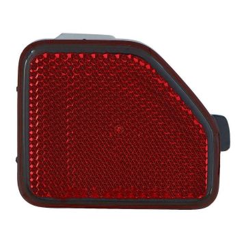Bumper Reflector Rear Left Molded Bumper CAPA for Jeep Wrangler 2018-2024