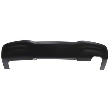 Bumper Valance / Grille Kit Rear w/o Chrome Exhaust Tips w/o Towing Hitch Panel for Jeep Compass Limited Sport Latitude North Trailhawk 2017-2022