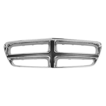 Grille Molding w/Chrome Black CAPA for Dodge Charger R/T SXT SXT Plus SE 2011-2014