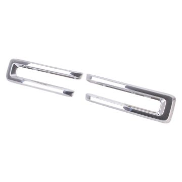 Grille Molding w/Chrome Trim Grille Trim Kit Chrome CAPA for Ram 2500 3500 5500 4500
