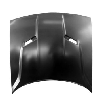 Hood Panel Assembly Dual Scoop Aluminum CAPA for Dodge Challenger R/T SXT SXT Plus R/T Plus 2015-2023