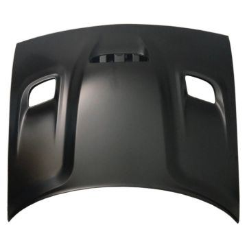 Hood Panel Assembly Dual Scoop Design Power Bulge Aluminum CAPA for Dodge Challenger 2015-2023