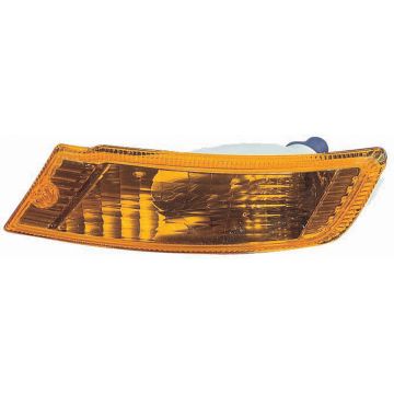 Parking Light Assembly Left Includes Signal & Marker Lamps w/o Socket or Bulb CAPA for Jeep Liberty 2005-2007