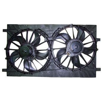 Engine Cooling Fan Assembly w/o Off Road Pkg Dual Fan Assembly for Chrysler 200 Sebring Jeep Patriot Compass Dodge Avenger Caliber