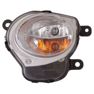 Turn Signal Light Lens / Housing Front Left Park/Signal Lamp CAPA for Fiat 500 Hatchback 2012-2019