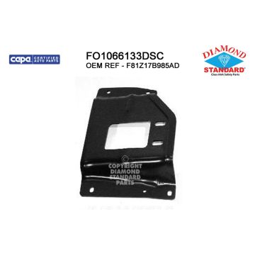 Bumper Bracket Front Left Mounting Plate CAPA for Ford Excursion F-250 Super Duty F-350 Super Duty