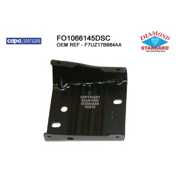 Bumper Bracket Front Left Isolator Bracket CAPA for Ford E-150 E-250 E-350 E-450 E-550