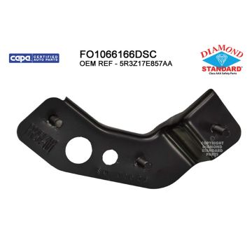 Bumper Bracket Front Left Side Bumper Bracket CAPA for Ford Mustang 2005-2009