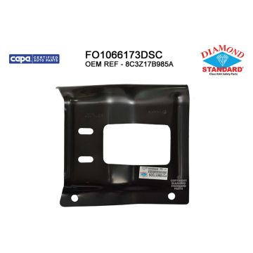 Bumper Bracket Front Left Inner CAPA for Ford F-250 Super Duty F-350 Super Duty