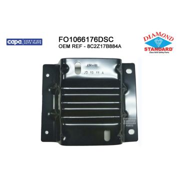 Bumper Bracket Front Left CAPA for Ford E-150 E-250 E-350 Super Duty E-450 Super Duty