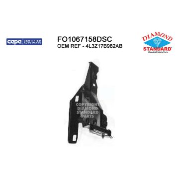 Bumper Bracket Front Right Inner Bumper Bracket CAPA for Ford F-150 2004-2008