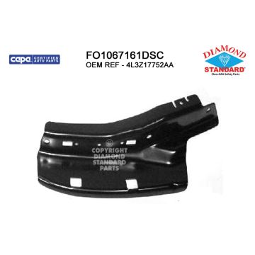 Bumper Bracket Front Right Lower Bumper Bracket CAPA for Ford F-150 2004-2006
