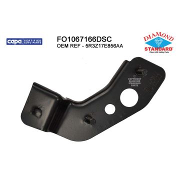 Bumper Bracket Front Right Side Bumper Bracket CAPA for Ford Mustang 2005-2009