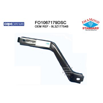 Bumper Bracket Front Right Inner CAPA for Ford F-150 2009-2014