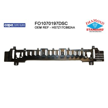 Bumper Impact Absorber Front CAPA for Ford Fusion S Sport Platinum Titanium Advance S Hybrid SE Hybrid Energi SE Energi Titanium Titanium Hybrid Platinum Hybrid SE Luxury Energi Platinum SE LUX Hybrid SE 2017-2018