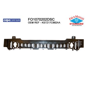 Bumper Impact Absorber Front CAPA for Ford Fusion S Titanium SE Hybrid Energi Titanium Titanium Hybrid Energi SEL SE LUX Hybrid SE SEL Hybrid SEL 2019
