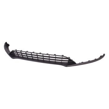 Bumper Valance / Grille Kit Front w/o Sport Pkg Matte Dark Gray CAPA for Ford Focus Sedan Hatchback S Titanium SE 2015-2018