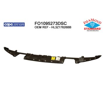 Bumper Valance / Grille Kit Front Upper w/Tow Hooks CAPA for Ford F-150 2015-2017