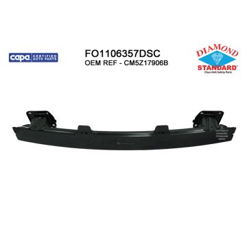Bumper Cover Reinforcement Rear CAPA for Ford Focus Sedan 2012-2018