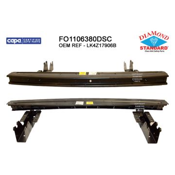 Bumper Cover Reinforcement Rear Medium Roof/High Roof CAPA for Ford Transit-150 2015-2019