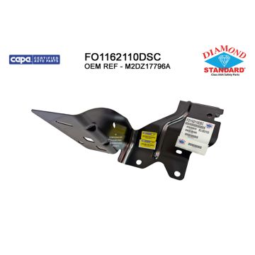 Bumper Support Rear Left Steel Bumper Bracket CAPA for Ford Bronco 2021-2024