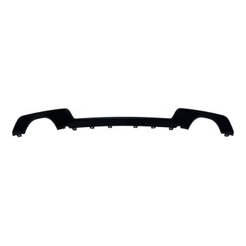 Bumper Valance / Grille Kit Rear Dual Exhaust w/Chrome Extensions Panel CAPA for Ford Explorer 2018-2019