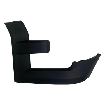 Grille Molding Left Three Bar Style Black for Ford F-150 2015-2017