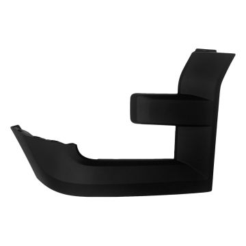Grille Molding Right Three Bar Style Black for Ford F-150 2015-2017