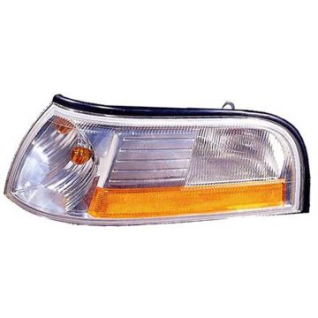 Parking Light Assembly Left Includes Marker Lamp Except Marauder for Mercury Grand Marquis 2003-2005