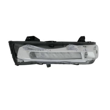 Parking Light Assembly Right w/Fog Lamps CAPA for Ford Mustang Convertible Coupe 2018-2023