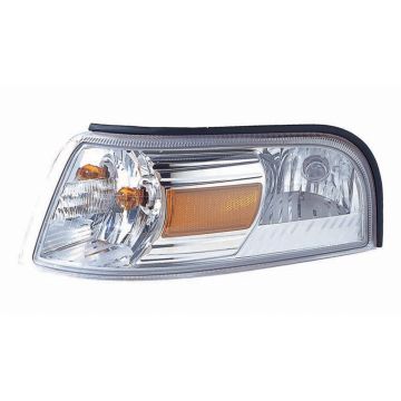 Parking Light Lens / Housing Left CAPA for Mercury Grand Marquis 2006-2011