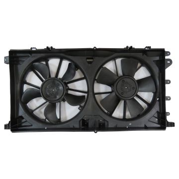 Engine Cooling Fan Assembly w/Ambient Temp Sensor w/Towing Pkg Hvy Duty Radiator for Ford Expedition F-150 Lincoln Navigator