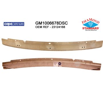 Bumper Cover Reinforcement Front CAPA for Chevrolet Impala 2014-2020