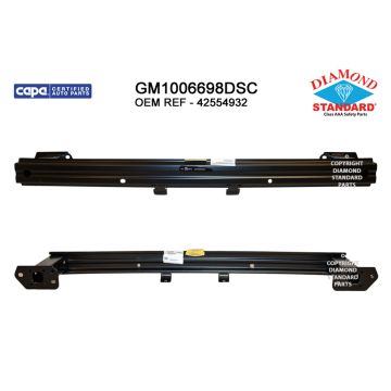 Bumper Cover Reinforcement Front To 8-25-17 Lower Impact Bar CAPA for Buick Encore Chevrolet Trax