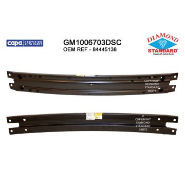 Bumper Cover Reinforcement Front From 4-9-18 w/o Towing Pkg 2nd Design CAPA for Buick Enclave Chevrolet Traverse