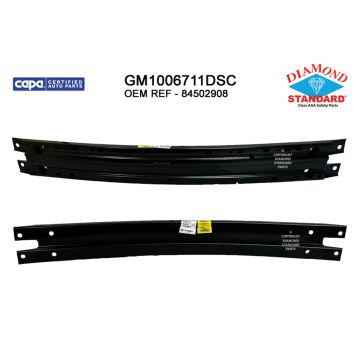Bumper Cover Reinforcement Front w/o Tow Hooks CAPA for Buick Enclave Chevrolet Traverse Traverse Limited