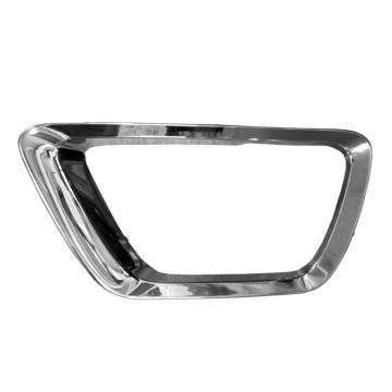 Bumper Insert Front Left Fog Lamp Bezel w/o Appearance Pkg Chrome for Chevrolet Colorado 2015-2020