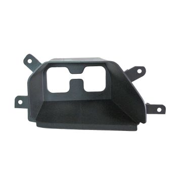 Bumper Insert Front Left Tow Hook Opening Cover w/Tow Hook CAPA for GMC Sierra 1500 Sierra 1500 Limited