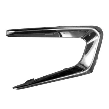 Bumper Insert Front Left Fog Lamp Opening Bezel Chrome for Chevrolet Malibu L LS 2016-2018