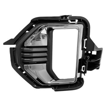 Bumper Insert Front Left Fog Lamp Bezel Non-Chrome for GMC Canyon AT4 2021-2022