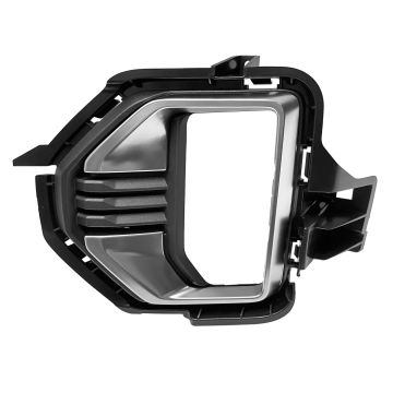 Bumper Insert Front Left Fog Lamp Bezel Chrome for GMC Canyon AT4 2021-2022