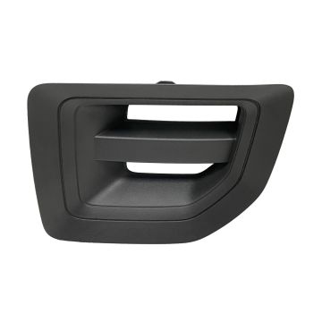 Bumper Insert Front Left Chrome Bumper Fog Lamp Opening Cover w/o Fog Lamps for GMC Sierra 2500 HD Sierra 3500 HD