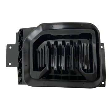 Bumper Insert Front Left Fog Lamp Opening Cover w/o Fog Lamps CAPA for GMC Sierra 2500 HD Sierra 3500 HD