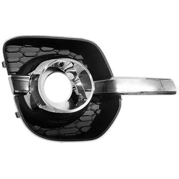 Bumper Insert Front Right w/Fog Lamps for Chevrolet Equinox LT LTZ 2010-2015